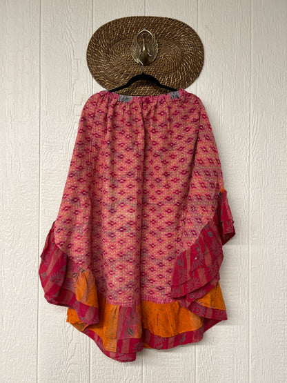 Pareo Kantha Wild Rose Skirt 0426 001