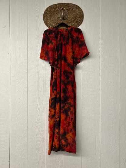 Crepe Sari Summer Woodstock Duster 0626 268