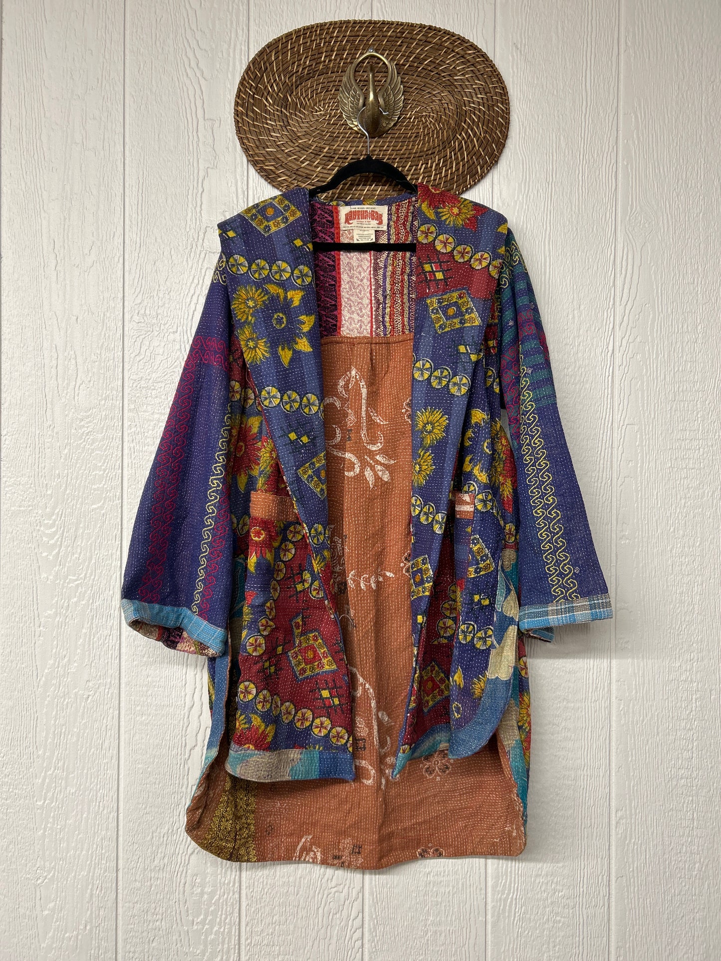 Fine Kantha Drifter Coat 1125 205