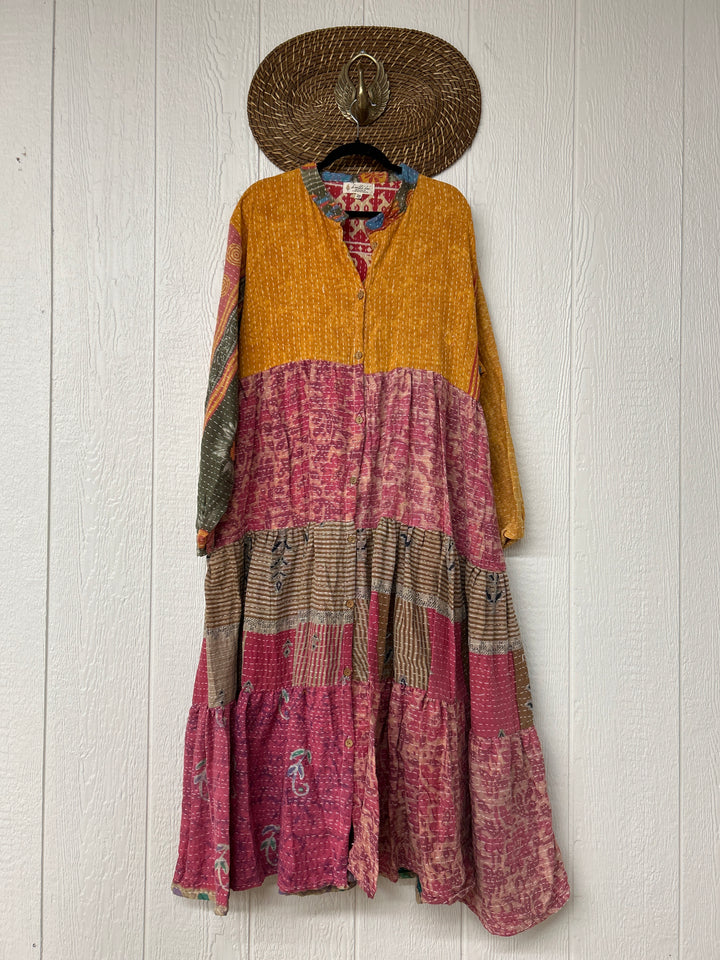 Kantha Luminous Maxi Dress 1224 083