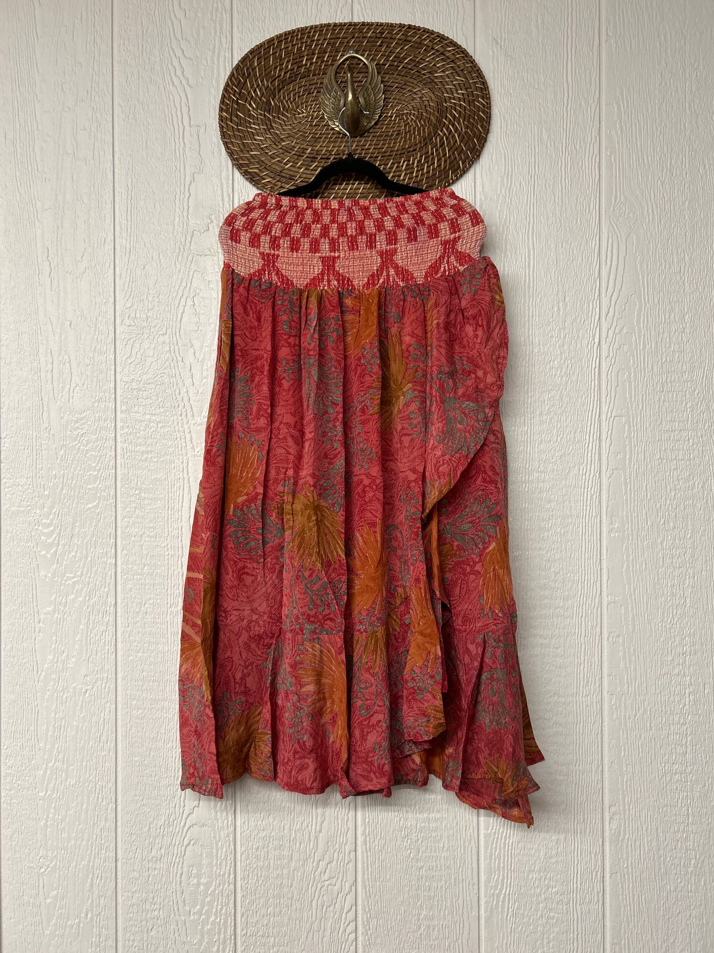 Crepe Sari Inner Peace Wrap Skirt 0626 030