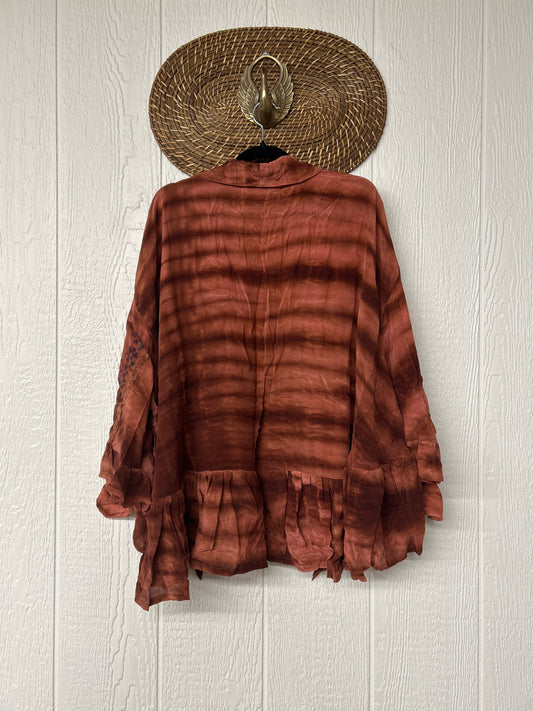 Crepe Sari Wild Rose Top 1026 159