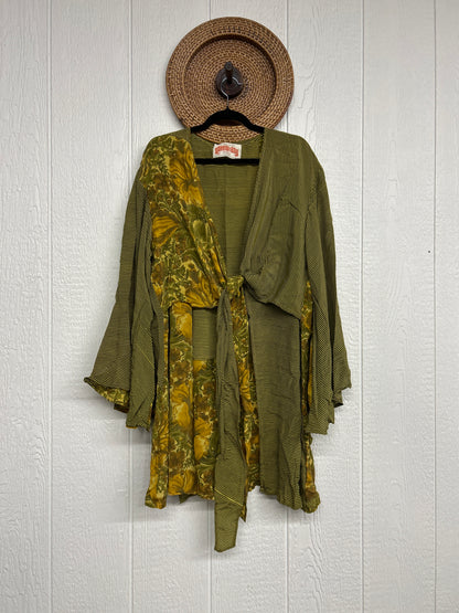 Crepe Sari Shortie Spellbound Kimono 0426 164