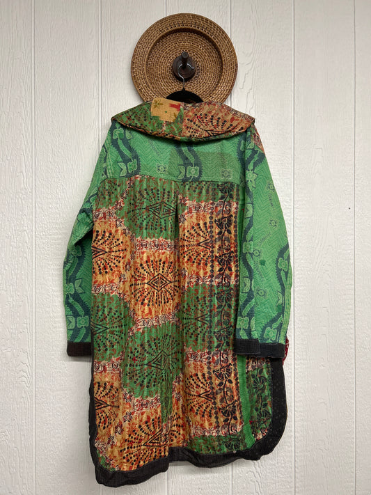 Fine Kantha Drifter Coat 1026 053