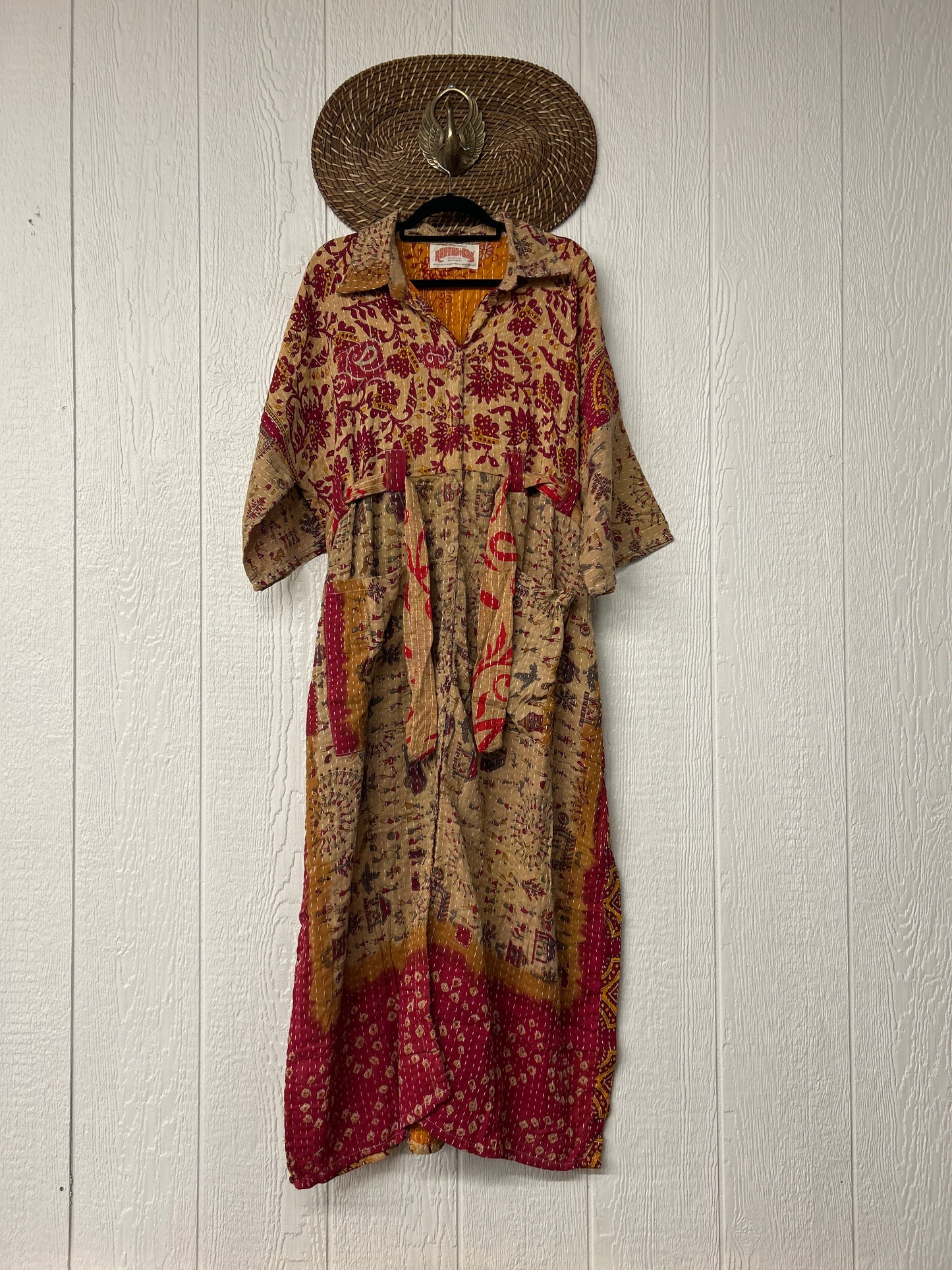 Pareo Kantha Gravity Duster Dress 0226 222