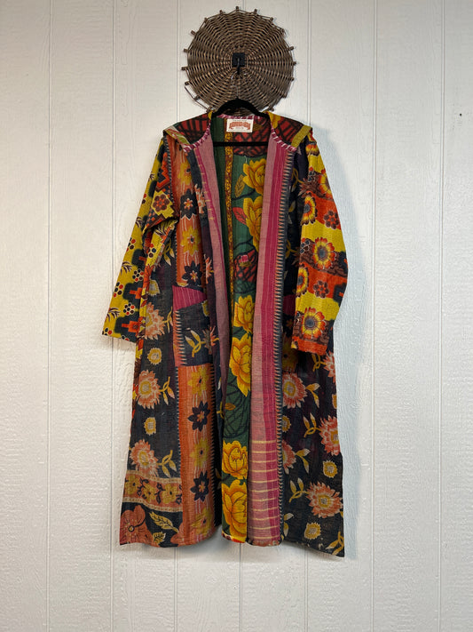 Fine Kantha Rising Sun Coat 1026 075