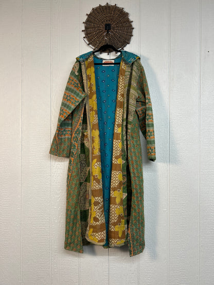 Fine Kantha Rising Sun Coat 1026 104