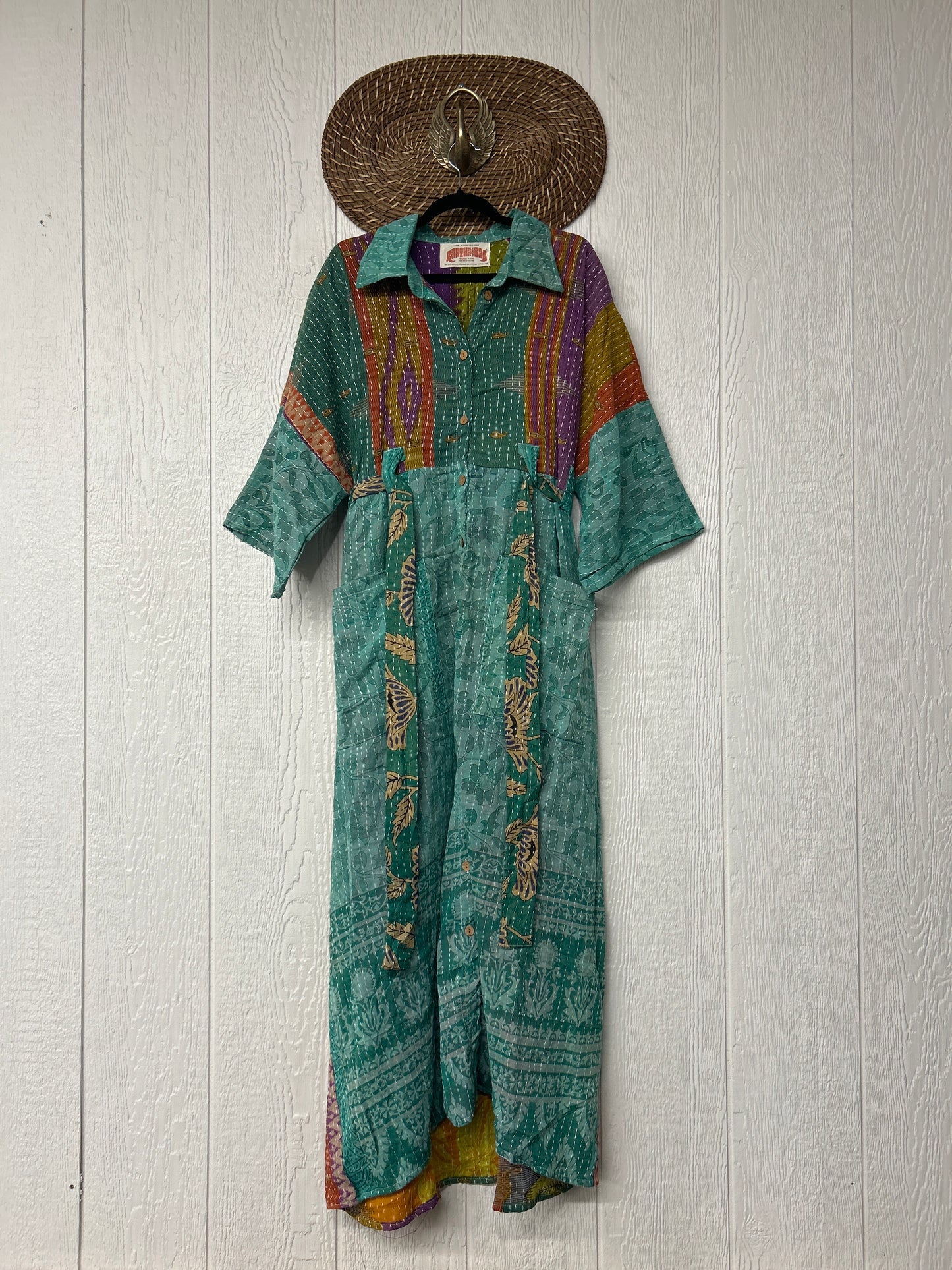 Pareo Kantha Gravity Duster Dress 0226 072