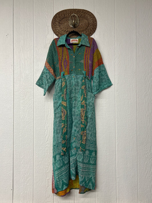 Pareo Kantha Gravity Duster Dress 0226 072