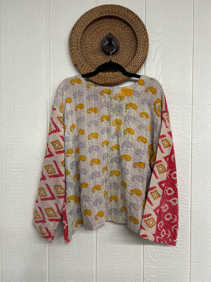 Pareo Kantha Wanderer Pocket Crop Top 0226 078