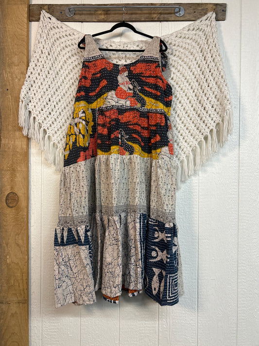 Pareo Kantha Celeste Maxi 0326 080