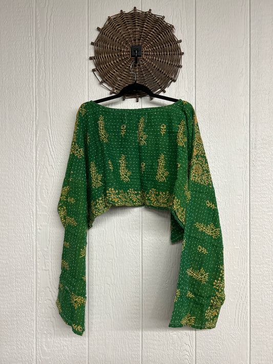 Pareo Kantha Abundance Crop Top 1026 035