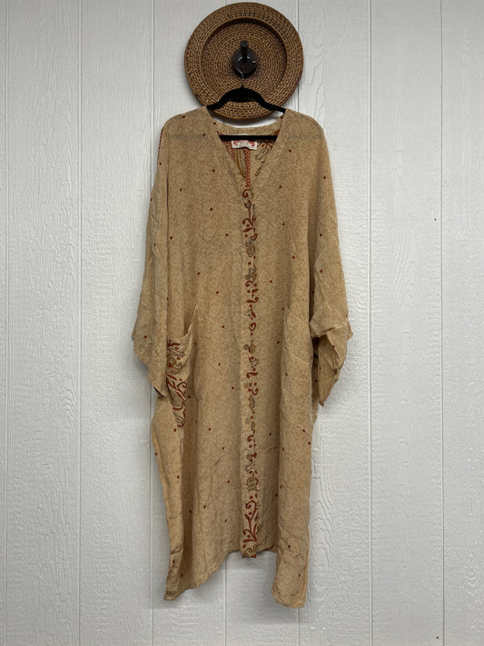 Crepe Sari Gaia Duster Dress 0826 167