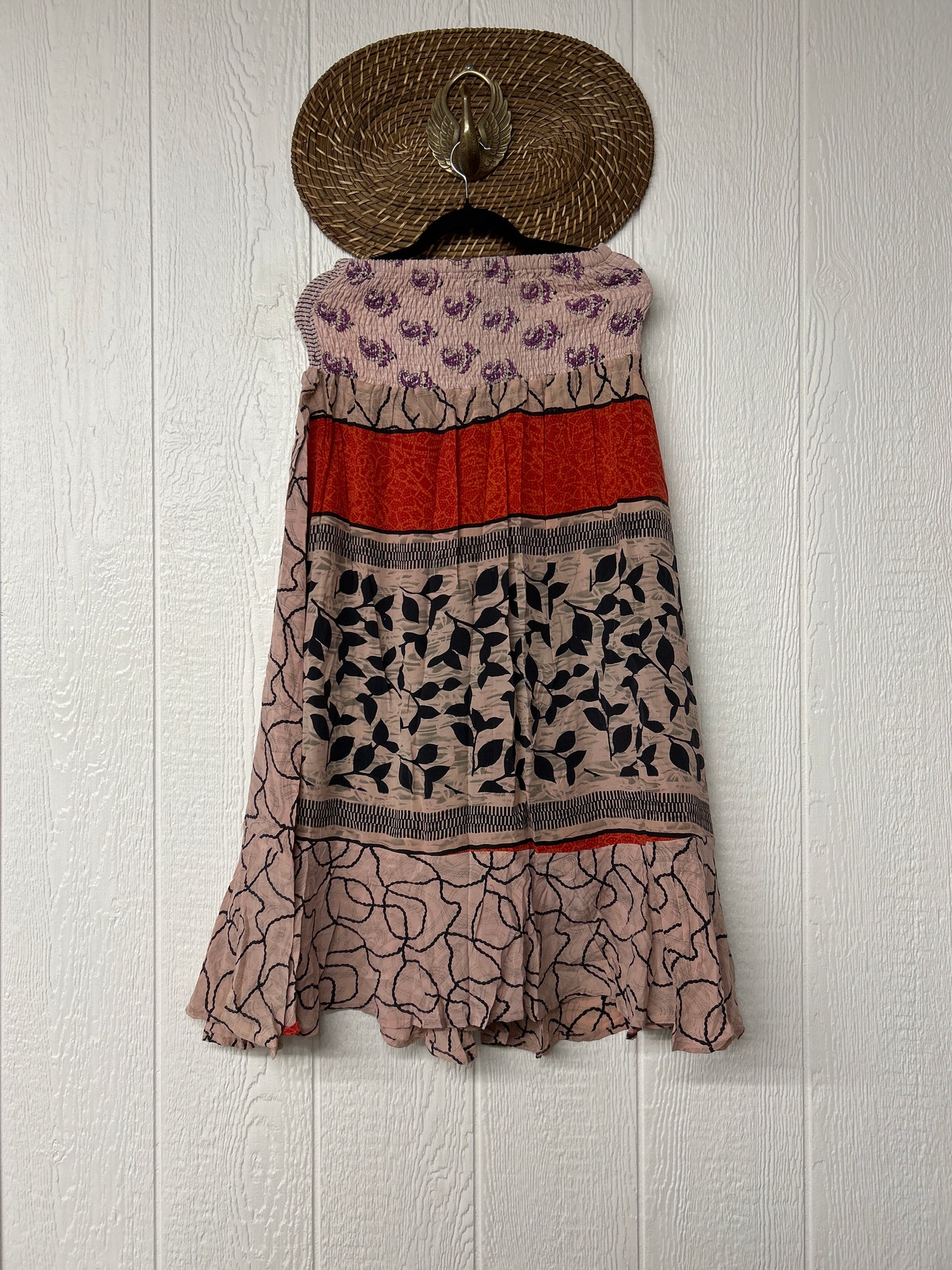 Crepe Sari Inner Peace Wrap Skirt 0626 114