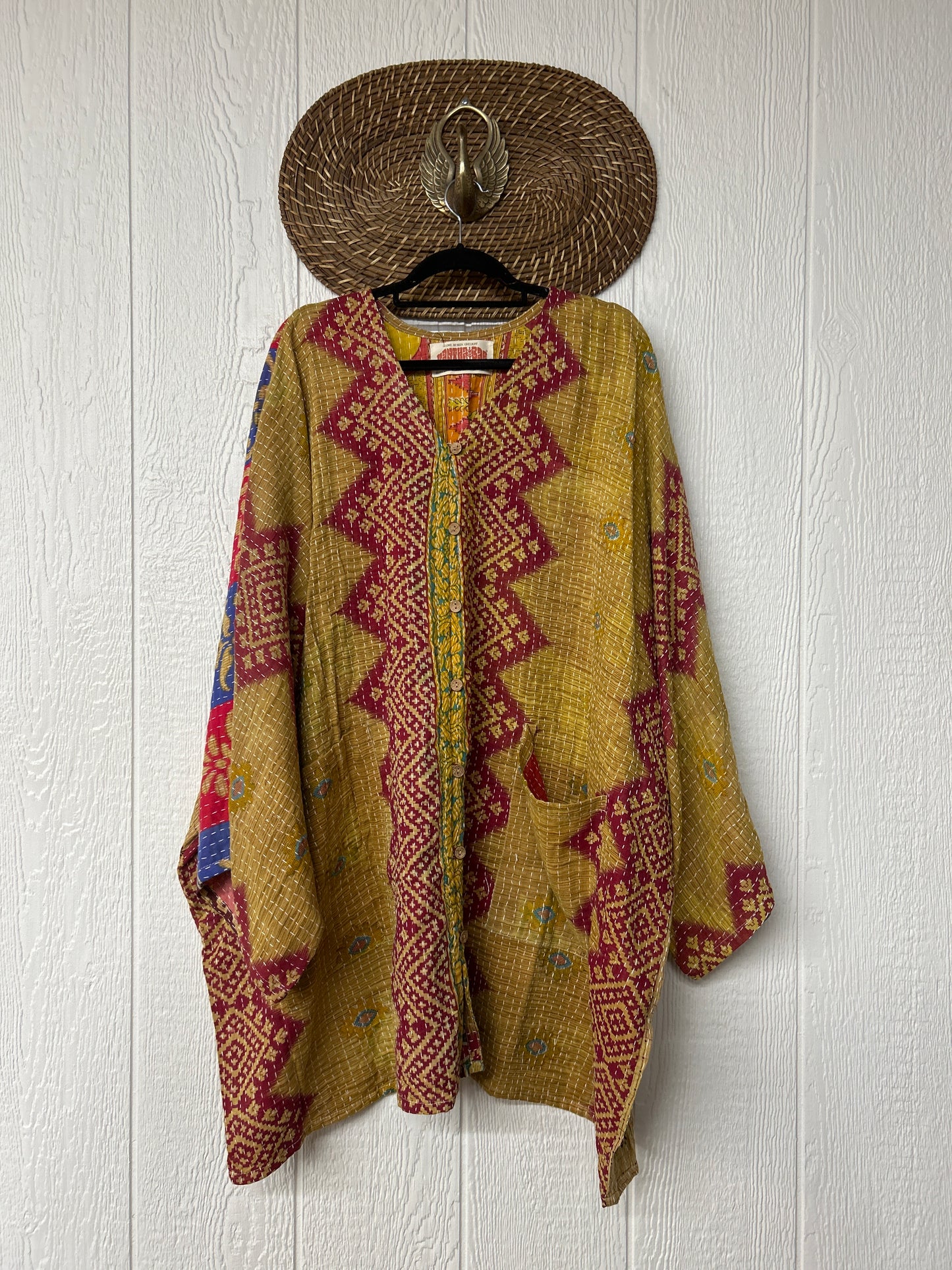 Pareo Kantha Gaia Button-Down Kimono 0126 018