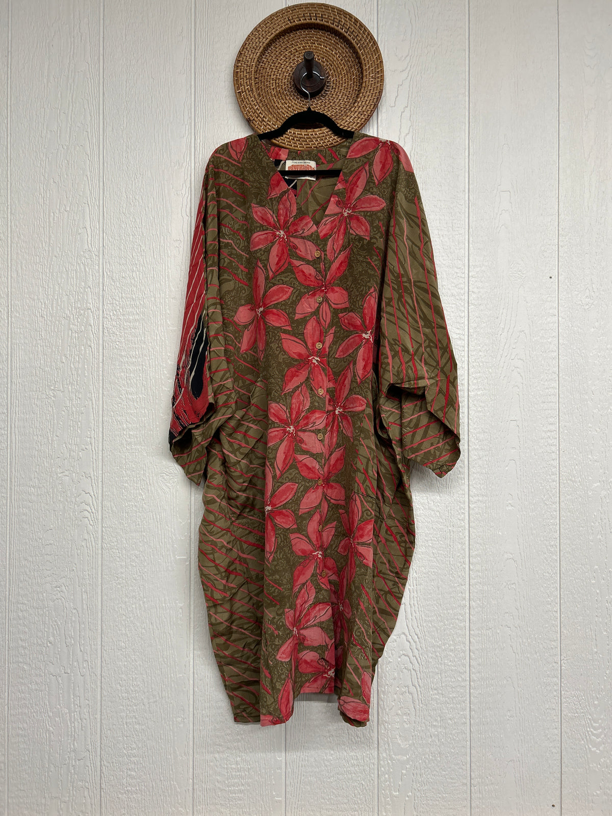 Crepe Sari Gaia Duster Dress 0826 207