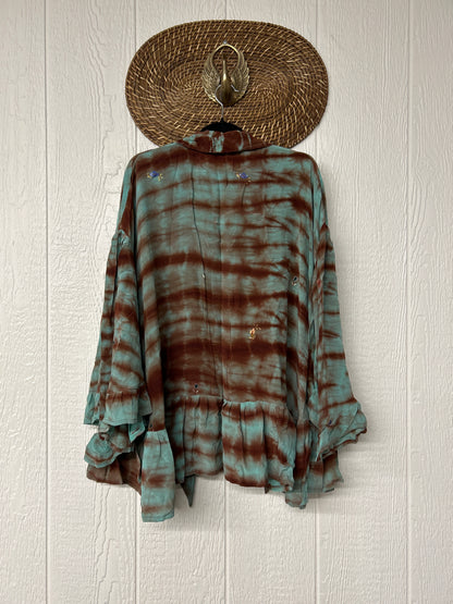 Crepe Sari Wild Rose Top 1026 223