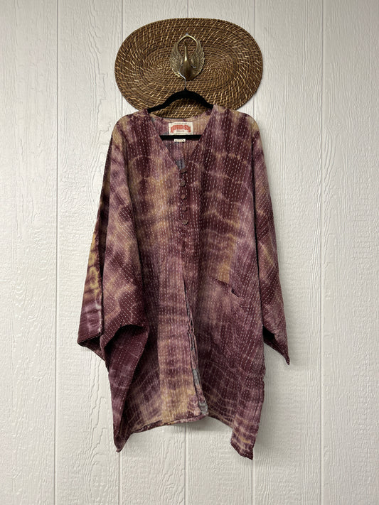 Pareo Kantha Gaia Split Tunic 0526 014