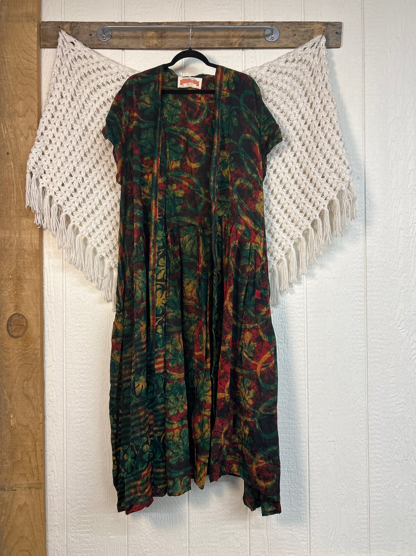 Crepe Sari Summer Evermore Kimono 0726 200