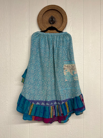 Pareo Kantha Wild Rose Skirt 0426 255