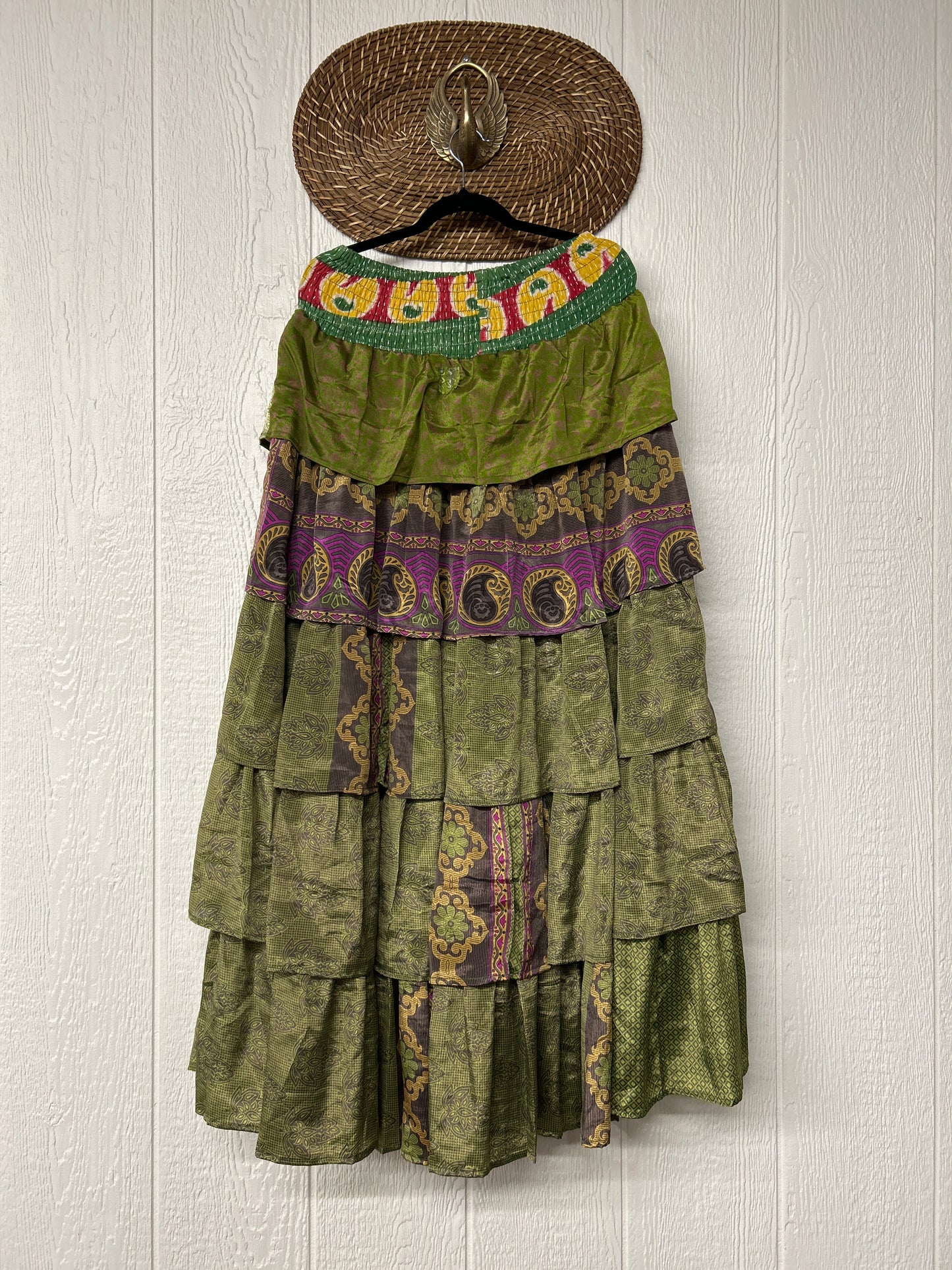 Rasgulla Sari Venus Ruffle Maxi 1125 022