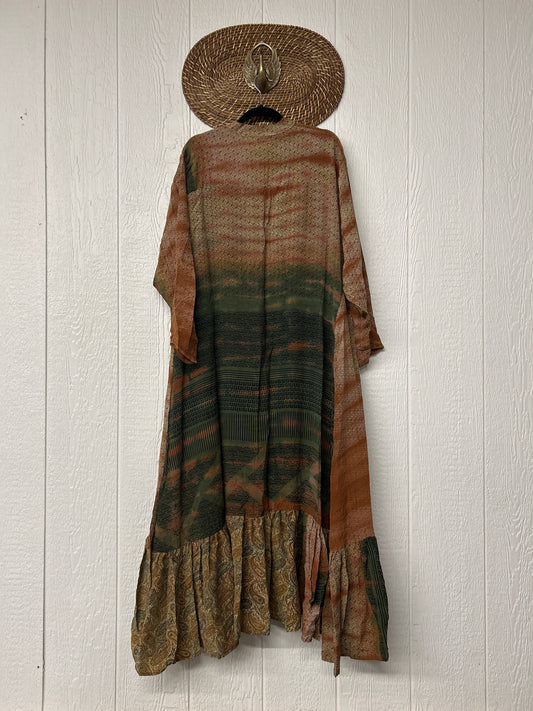 Crepe Sari Dahlia Duster Dress 0326 215