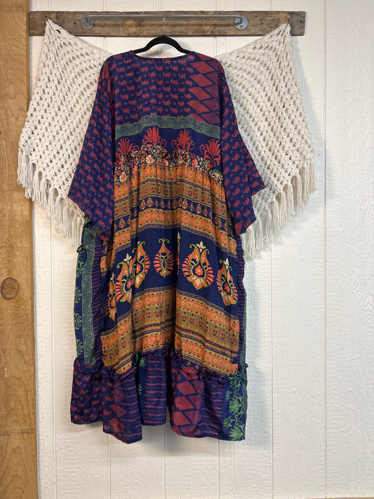 Rasgulla Sari Rhiannon Kimono 0826 140
