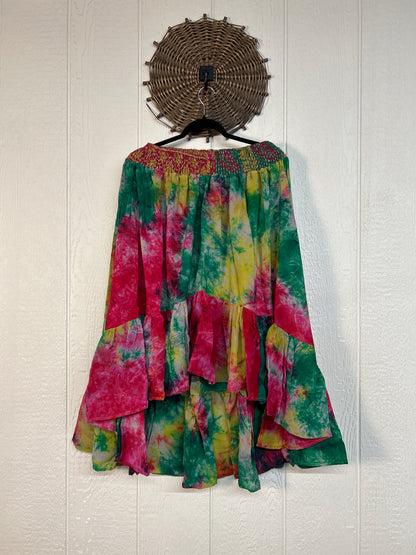Crepe Sari Dahlia Skirt 1026 161