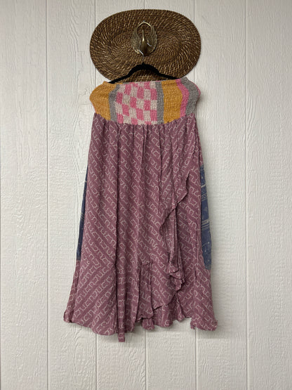 Crepe Sari Inner Peace Wrap Skirt 0626 191