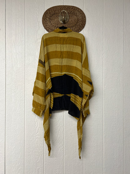 Crepe Sari Nirvana Button Down 1125 040