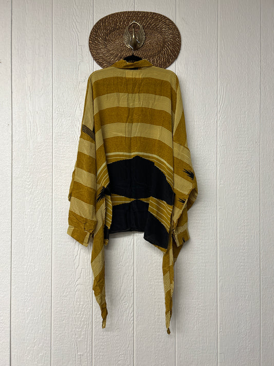 Crepe Sari Nirvana Button Down 1125 040