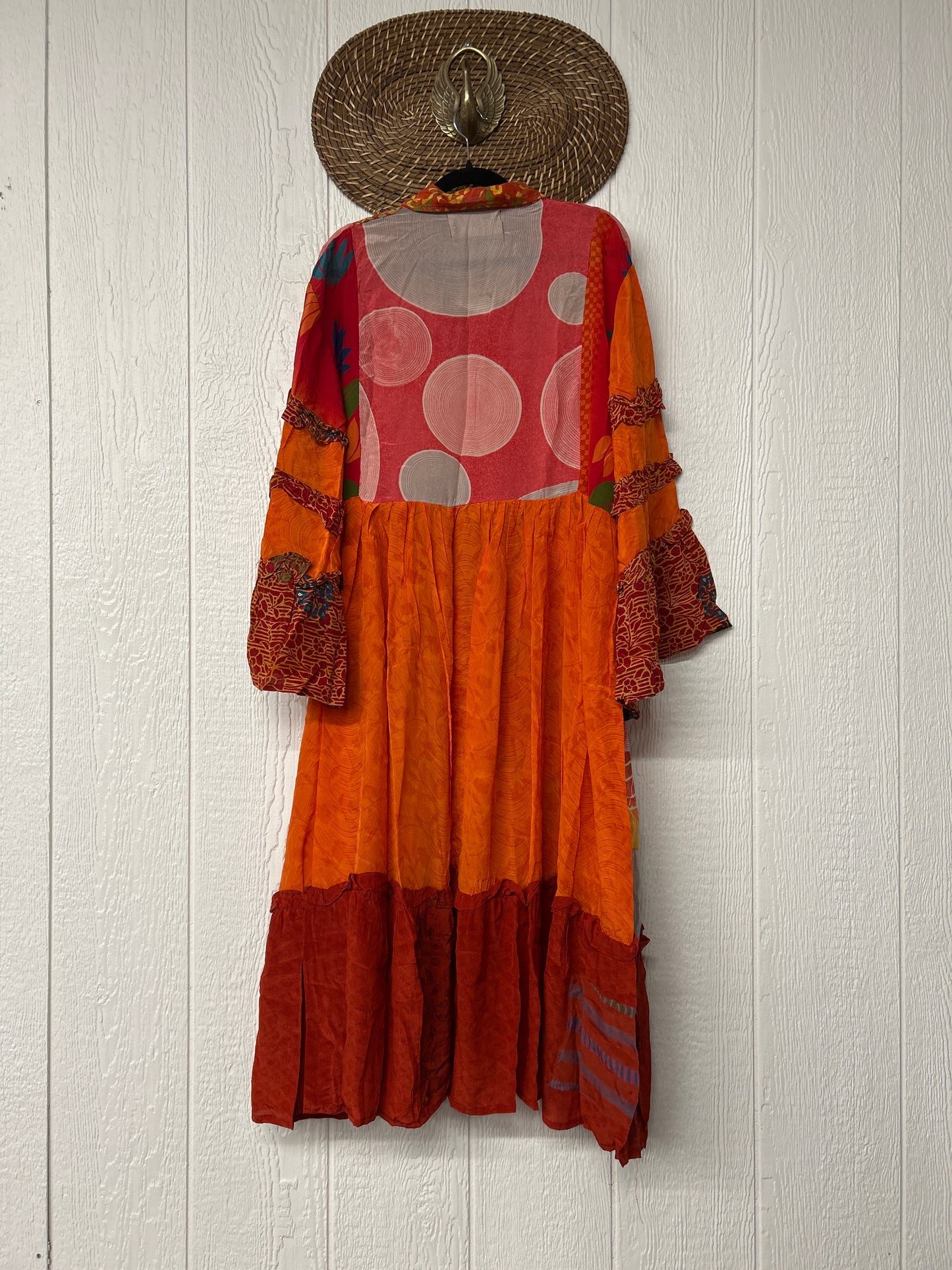 Crepe Sari Rhiannon Duster Dress 0226 067