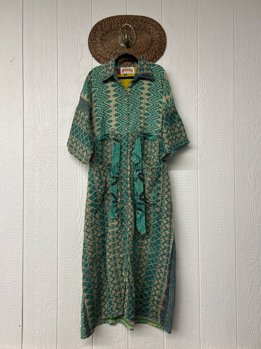 Pareo Kantha Gravity Duster Dress 0226 074