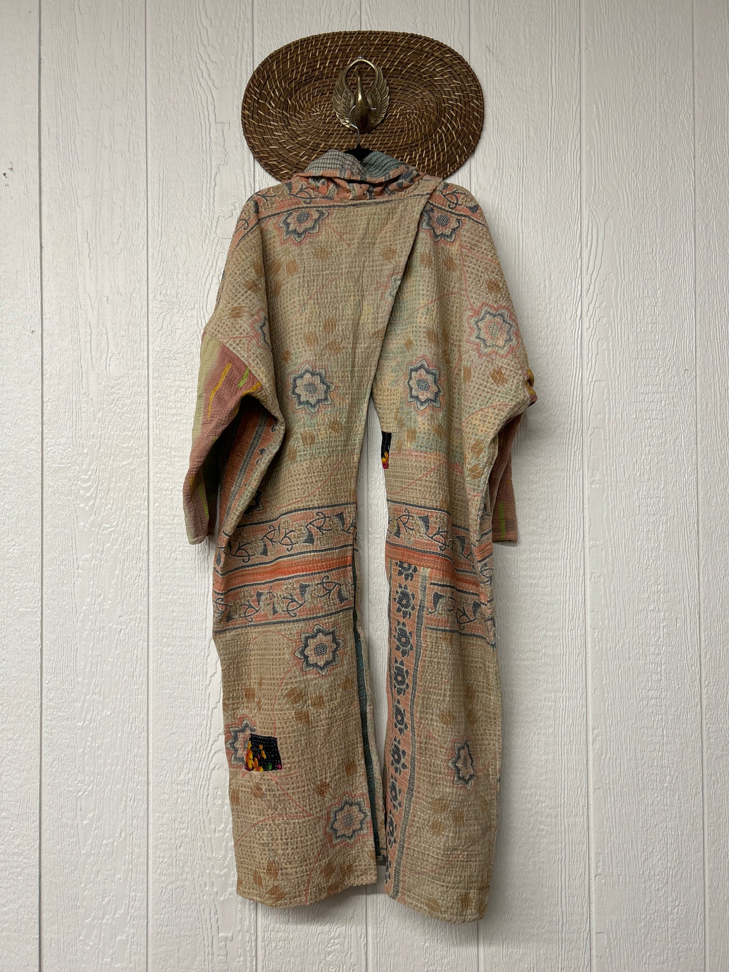 Fine Kantha Cowl Split Pullover 1225 080