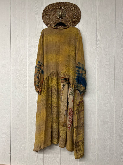 Crepe Sari Evermore Kimono 1026 013