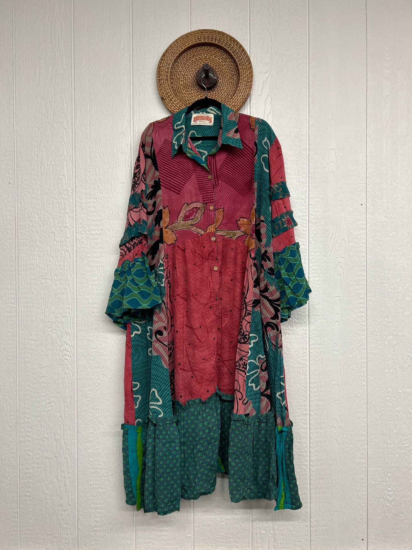 Crepe Sari Rhiannon Duster Dress 0226 241