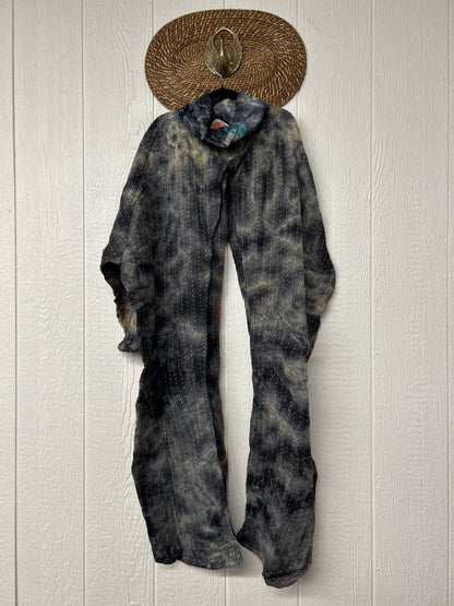 Aura Edit Koverlet Cowl Split Pullover 1026 006