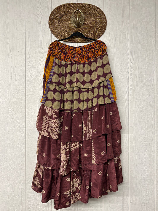 Rasgulla Sari Venus Ruffle Maxi 1125 052