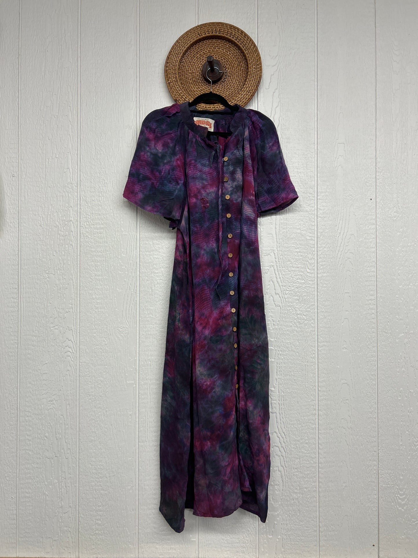 Crepe Sari Summer Woodstock Duster 0626 115