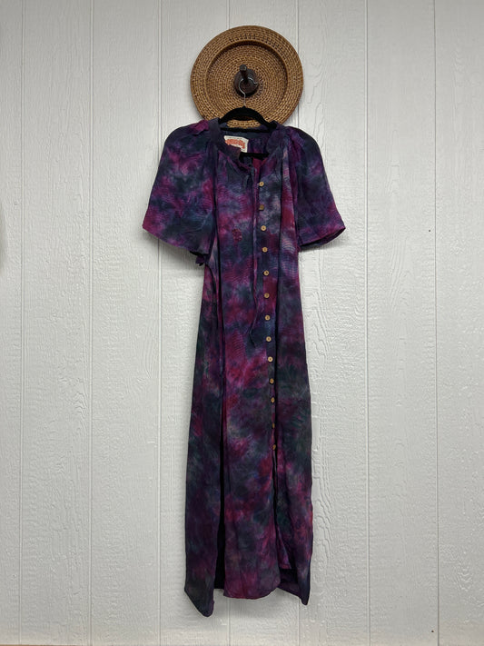 Crepe Sari Summer Woodstock Duster 0626 115