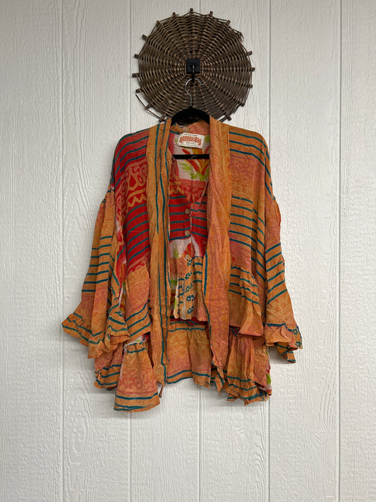 Crepe Sari Wild Rose Top 1026 101