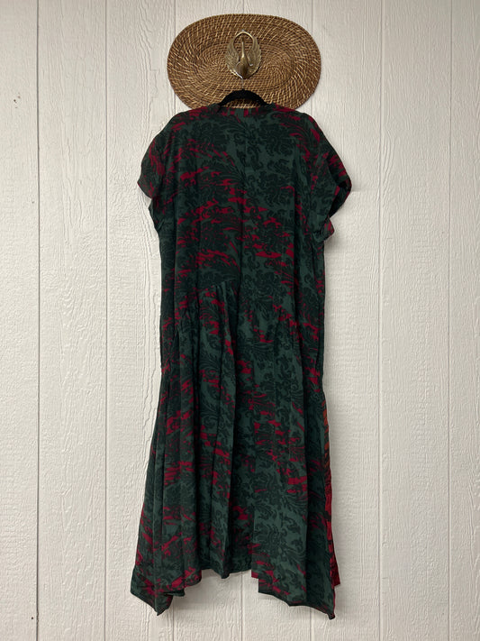 Crepe Sari Summer Evermore Kimono 0726 134