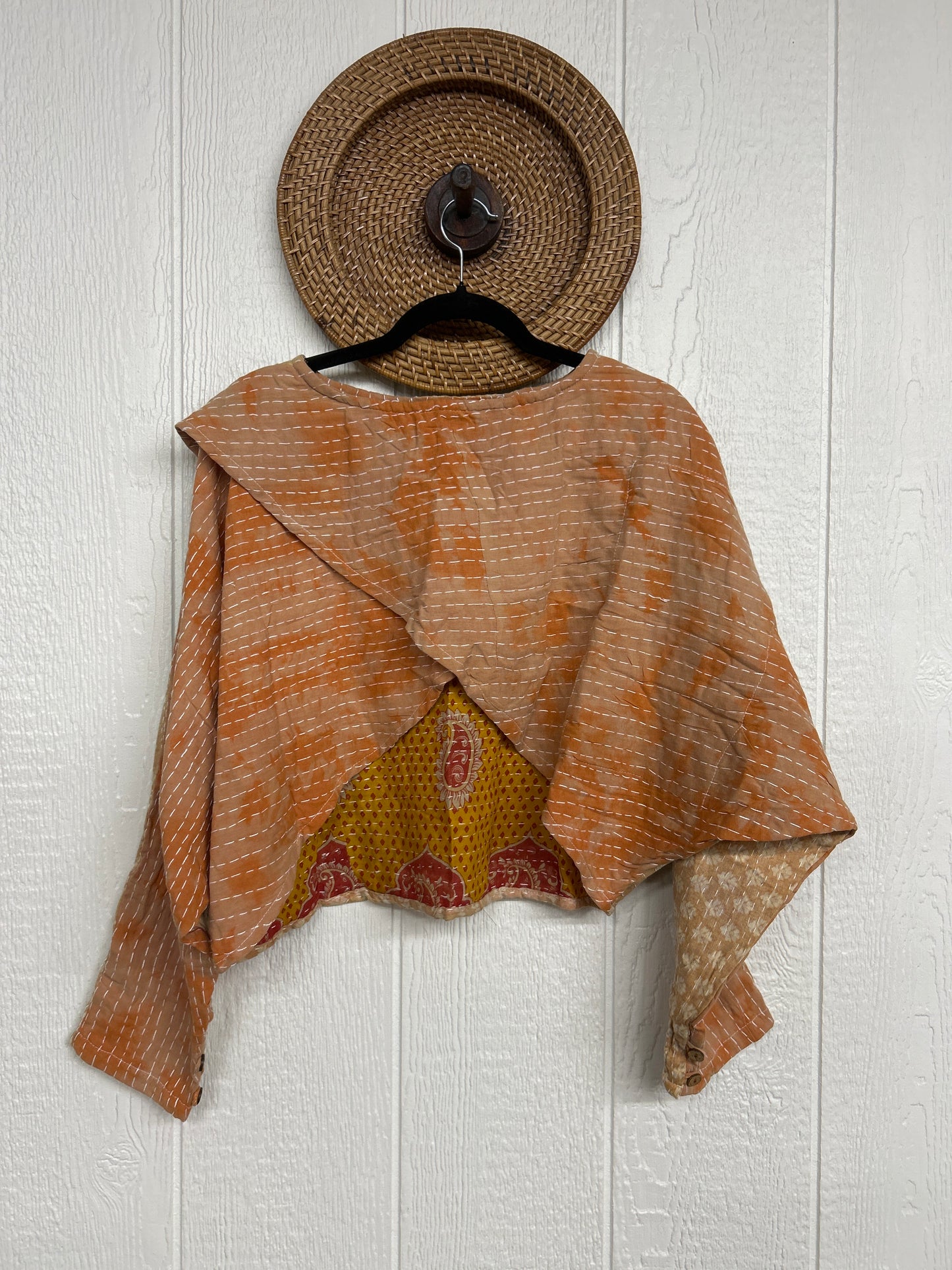 RETAIL Pareo Kantha In Bloom Cropped Pullover 0326 046