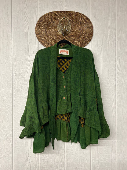 Crepe Sari Wild Rose Top 1225 201