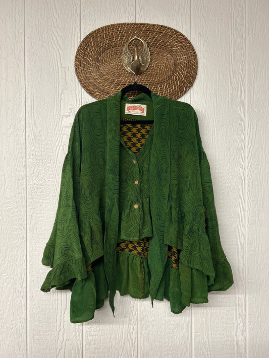 Crepe Sari Wild Rose Top 1225 201