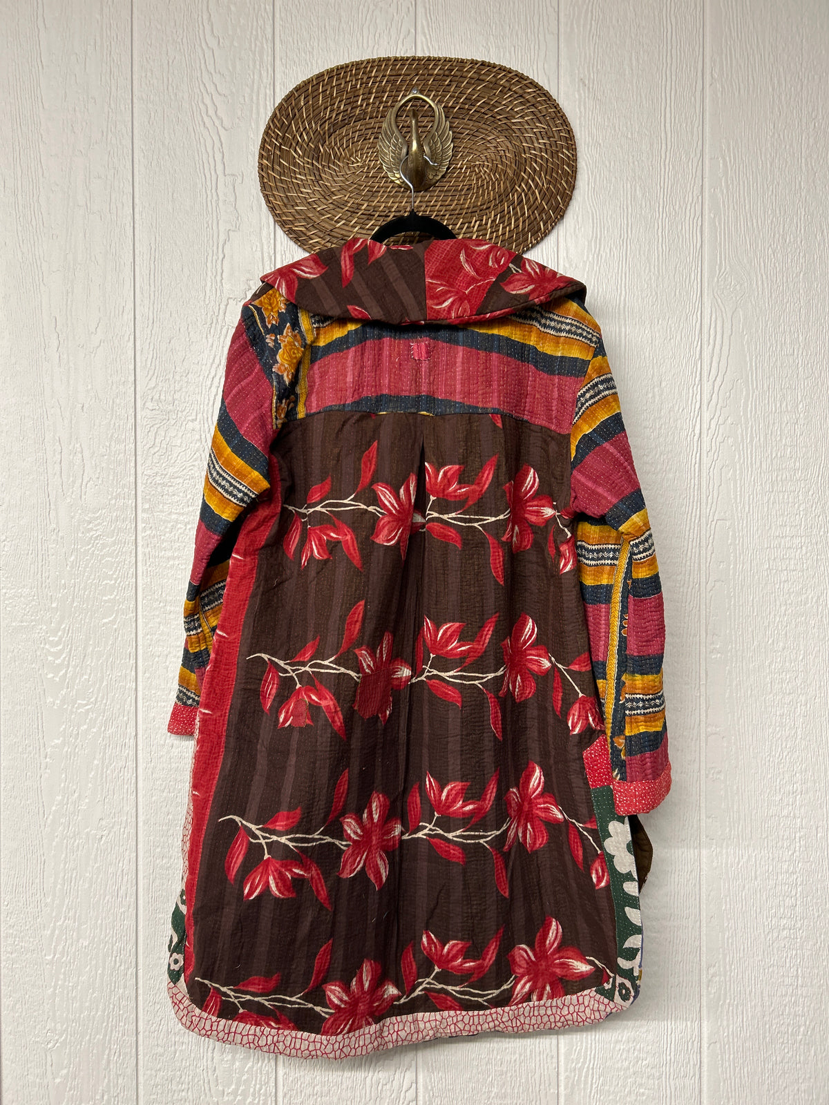 Fine Kantha Drifter Coat 1026 128