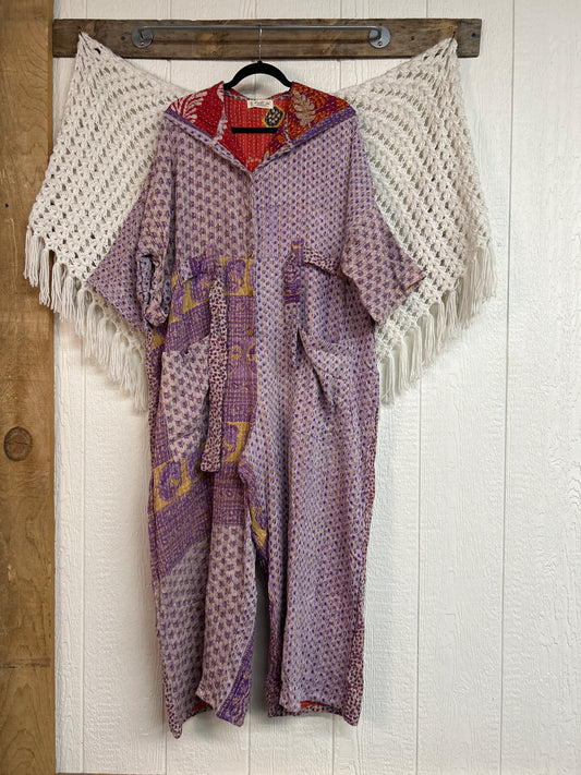 Kantha Zen Hoodie Jumpsuit 0925 179