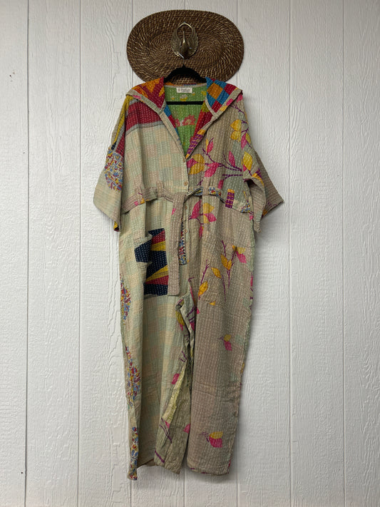 Kantha Zen Hoodie Jumpsuit 0925 036