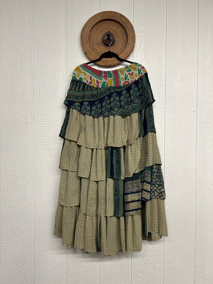 Rasgulla Sari Venus Ruffle Maxi 1125 164