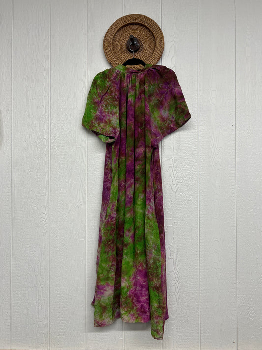 Crepe Sari Summer Woodstock Duster 0626 093